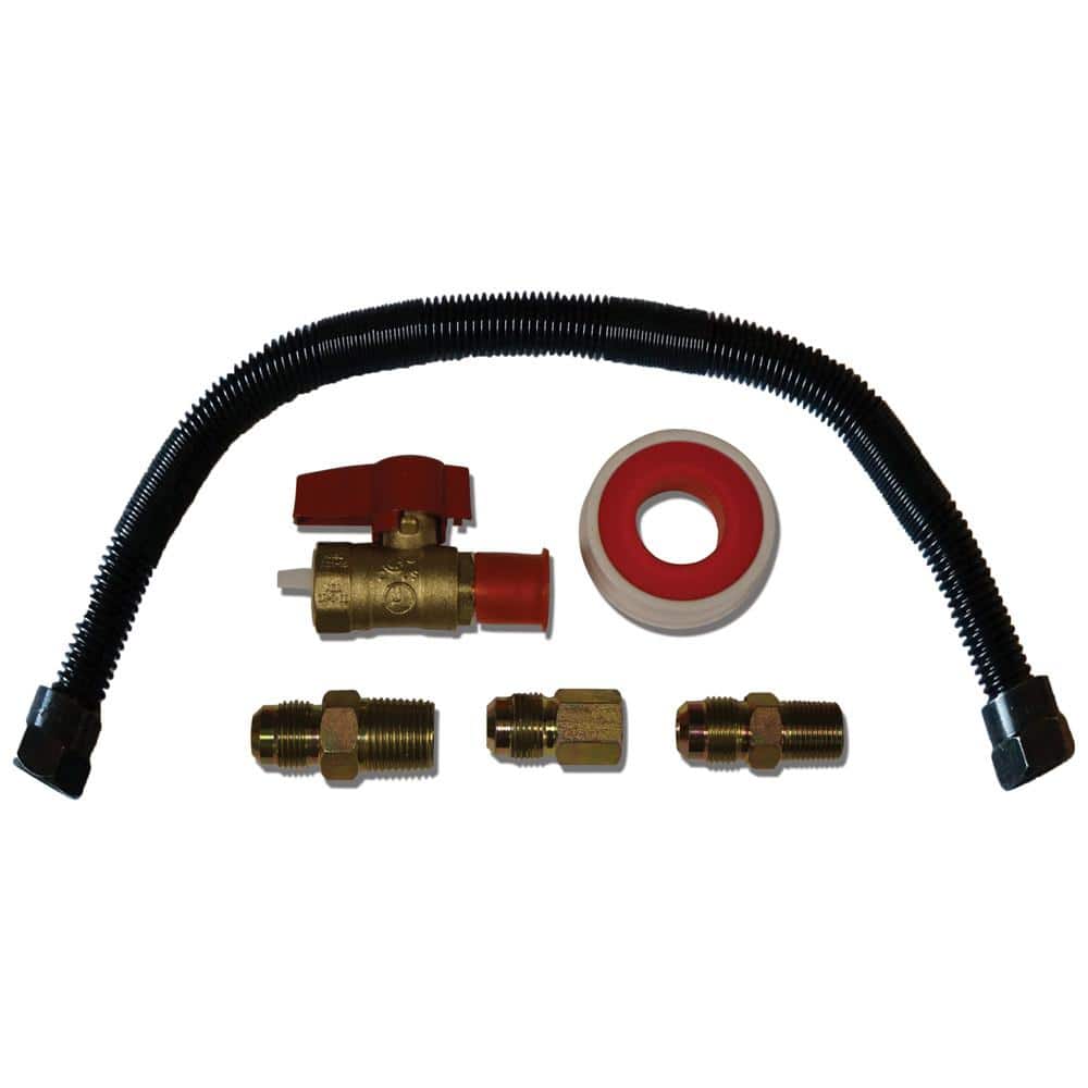 Generic 24 in. Universal Gas Appliance Hookup Kit for Space Heaters