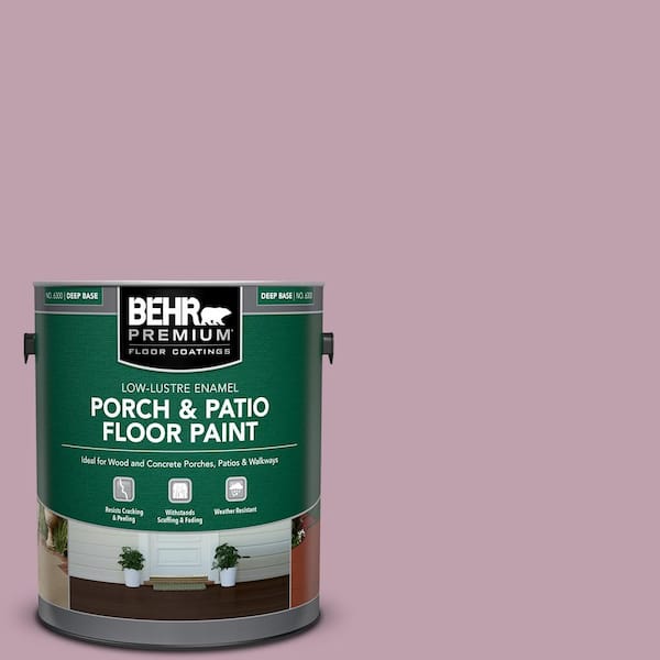 BEHR PREMIUM 1 gal. #S120-4 Decanting Low-Lustre Enamel Interior/Exterior Porch and Patio Floor Paint