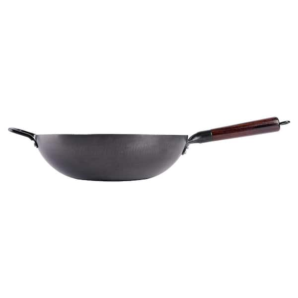 A272032 Efficient Wok/Concave Casserole, 30 x 32 x 30 cm, Black