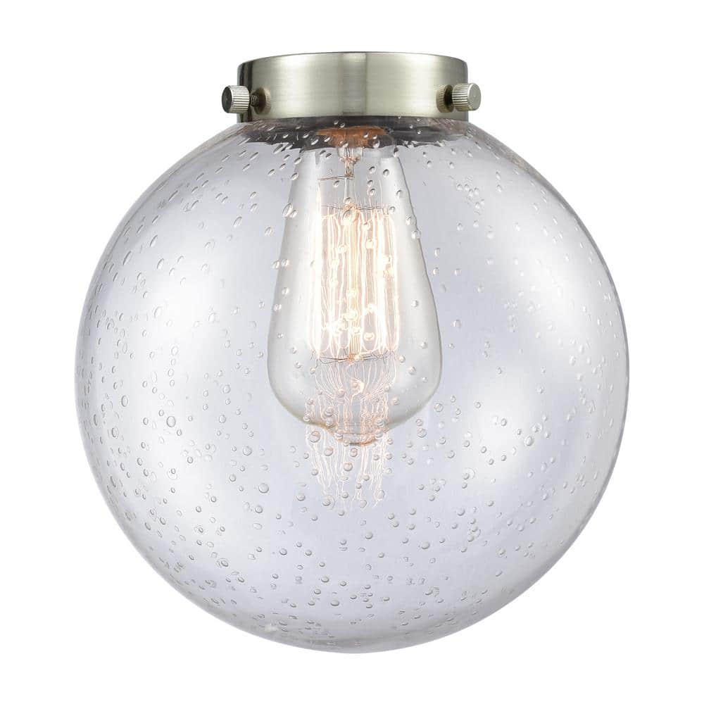 Polished Chrome Glass Globe Mini Pendant Light