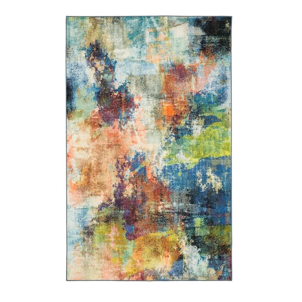 The Un-Rug Abstract Painting - Incredible Low-Profile Floor