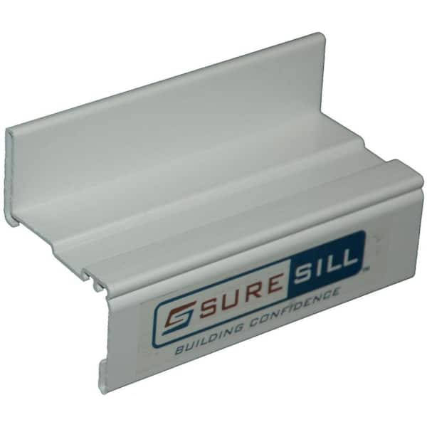 SureSill 2 in. White Sloped Sill Pan Extension Couplings Flashing (10-pack)