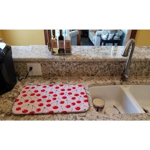 Kitchen Basics Dish Drying Mat - Red 16x18 in - Shop Dish Drainers