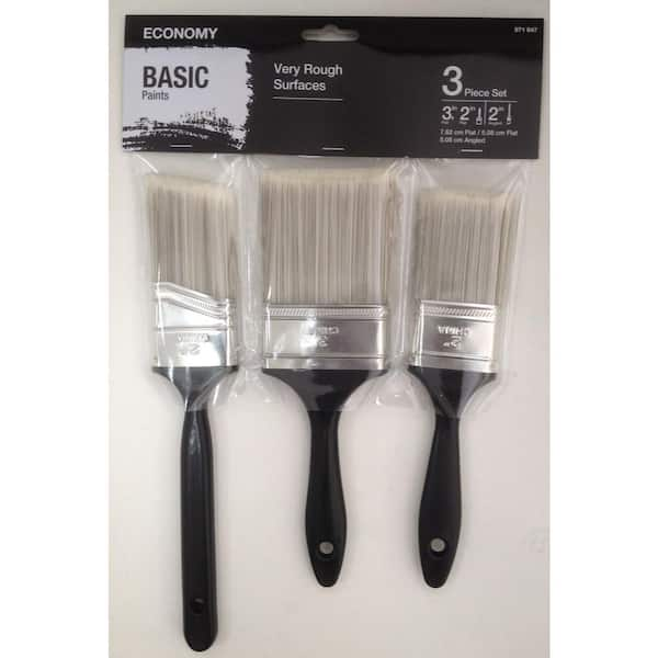 Unbranded Econ All Paint Brush Set (3-Piece)