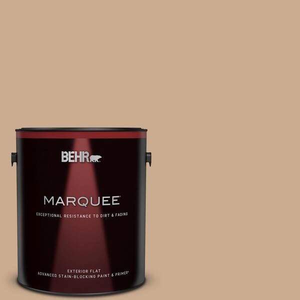 BEHR MARQUEE 1 gal. #N250-3 Pottery Wheel Flat Exterior Paint & Primer