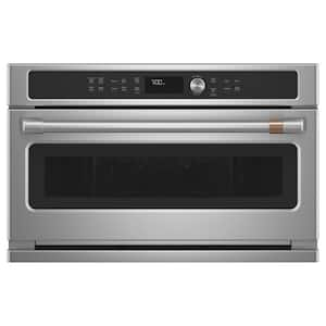 30 in Wide 1.7 cu. ft. Electric Built-In Microwave in Stainless Steel with Convection Cooking