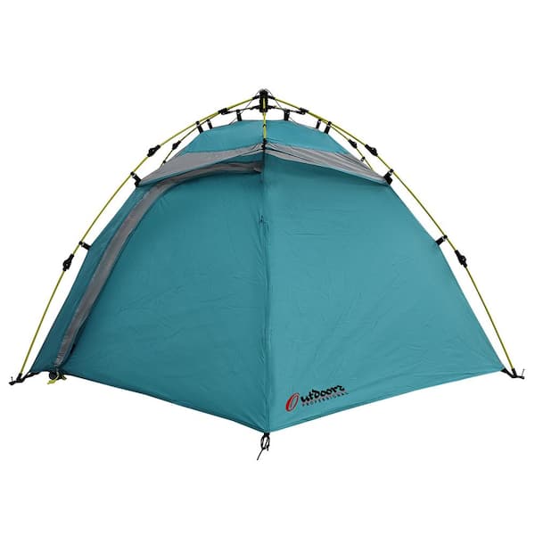 Outdoors Professional Super Easy II Blue and Gray 2-Person Pop-up Camping Tent