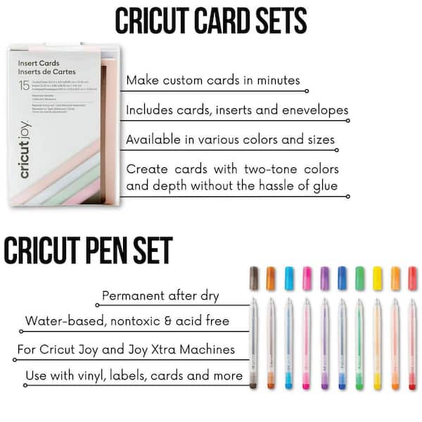 Cricut Joy Xtra Deluxe 45+ Piece Cutting Machine Accessories