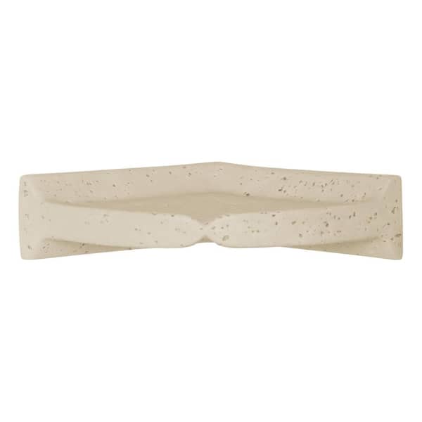 Daltile Bath Accessories 8-3/4 in. x 8-3/4 in. Resin Large Corner Shelf