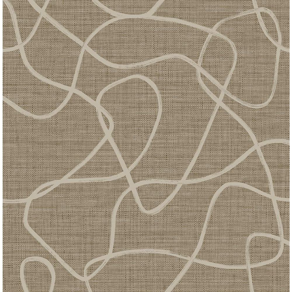 GALEY ALIX 30.75 sq. ft. Driftwood The Bair Vinyl Peel and Stick