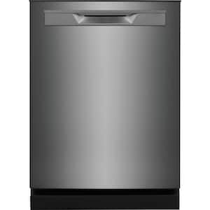 Gallery 24 in. in Black Stainless Steel Built-In Tall Tub Dishwasher