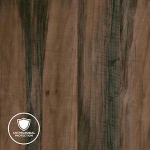 4 ft. x 8 ft. Laminate Sheet in Planked California Walnut with Virtual Design SoftGrain Finish