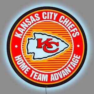 Kansas City Chiefs Home Team Advantage 24 in. LED Lighted Sign