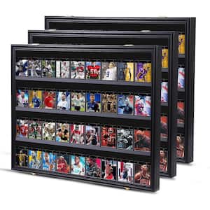 Black 24 in. x 31 in. Sports Card Display Frame Case, Baseball Card Display Case, Graded Cards Display (2-P Horizontal) HD-HOR-CF2P - The Home Depot Black 24 in. x 31 in. Sports Card Display Frame Case, Baseball Card Display Case, Graded Cards Display (2-P Horizontal) HD-HOR-CF2P - The Home Depot