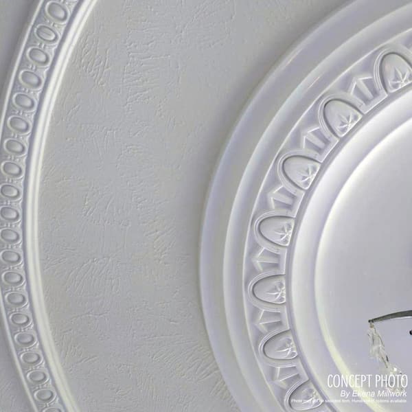 42 1/8"OD x 9"ID x 1 7/8"P Ceiling Medallion Fits Canopies up to 9" 
