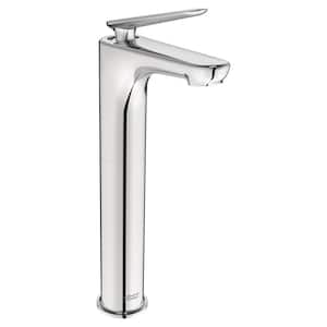 Studio S Single Handle Vessel Sink Faucet with Drain Kit Included in Polished Chrome