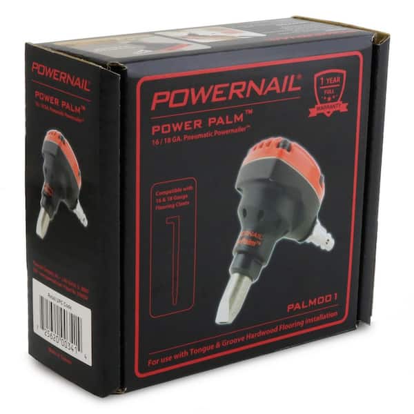POWERNAIL PowerPalm PowerPalm Pneumatic Hardwood Flooring Cleat Nailer - 2
