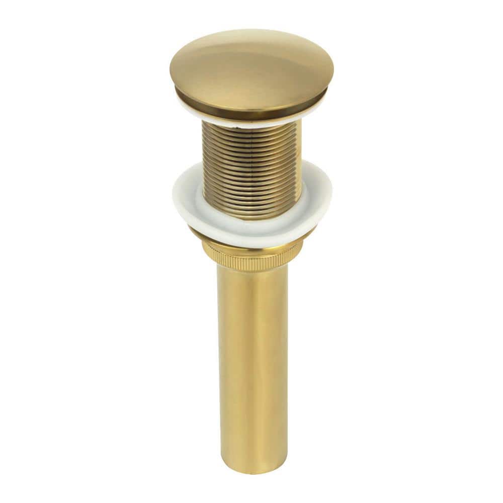 Pop-Up Bathroom Sink Drain without Overflow