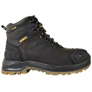 Men's Jackson Waterproof 6 in. Work Boots - Steel Toe - Brown (8.5)W