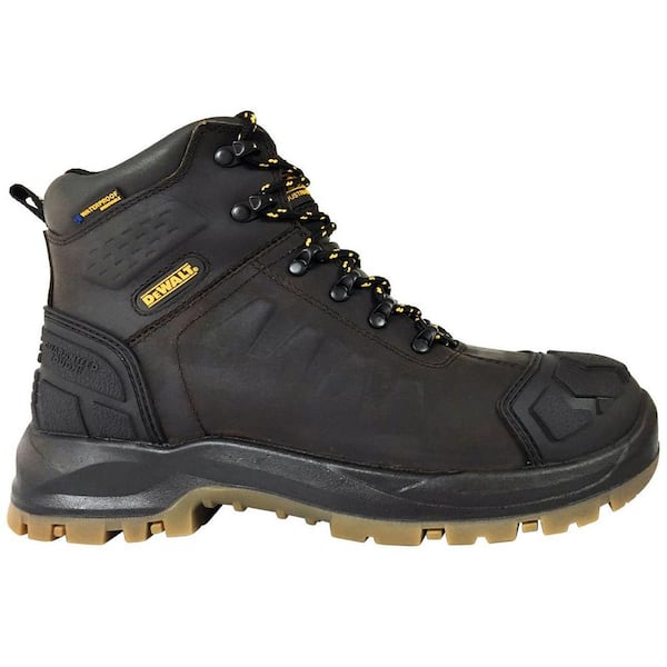 DEWALT Men's Jackson PT Waterproof 6 in. Work Boots - Soft Toe - Brown (11.5)W