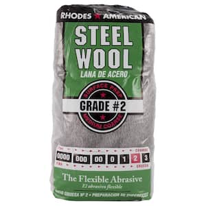 Medium Coarse Grade #2 Steel Wool (12-Pad)