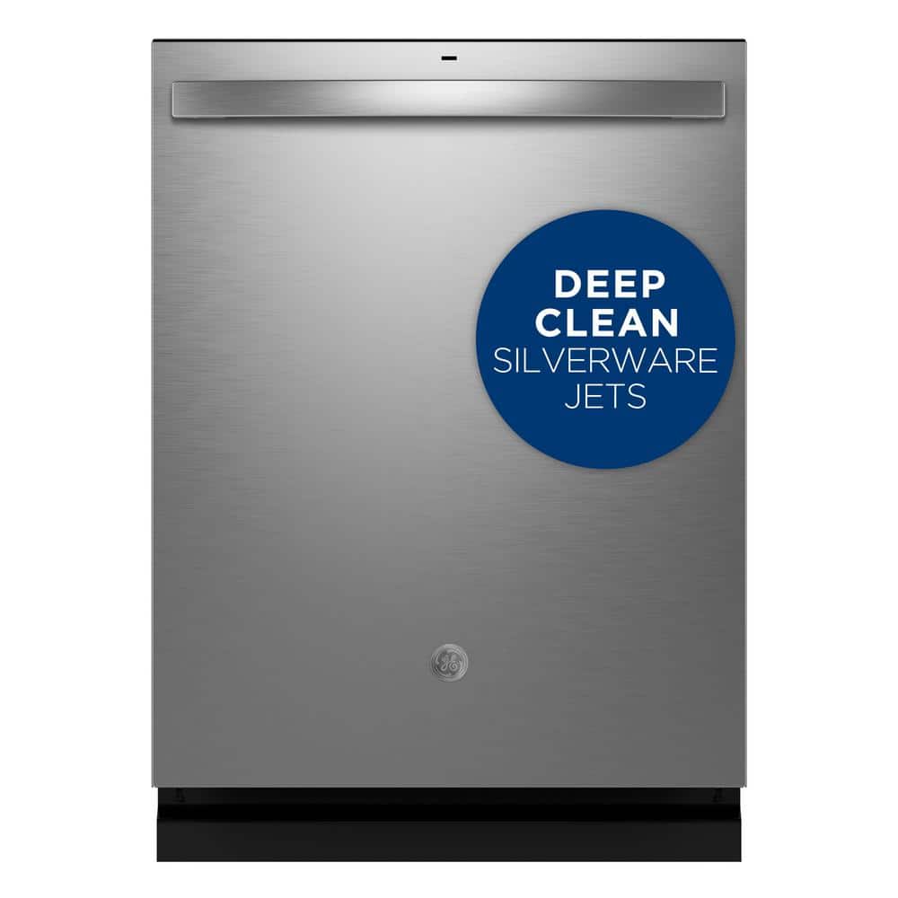 24 in. Fingerprint Resistant Stainless Top Control Built-In Tall Tub Dishwasher with 3rd Rack, Bottle Jets, 45 dBA, Fingerprint Resistant Stainless Steel