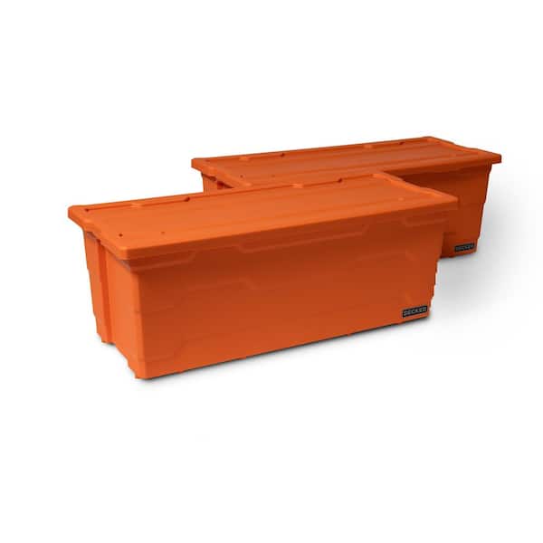 Payloader 133 Storage Bin - Blaze Orange (2-Pack)