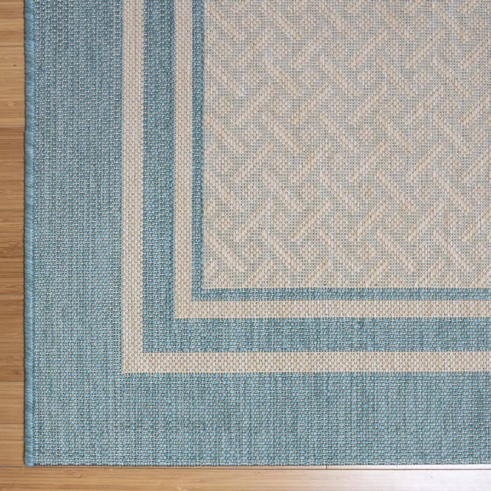 Sand Oasis 5' x 7' Flat Woven Synthetic Indoor/Outdoor Rug