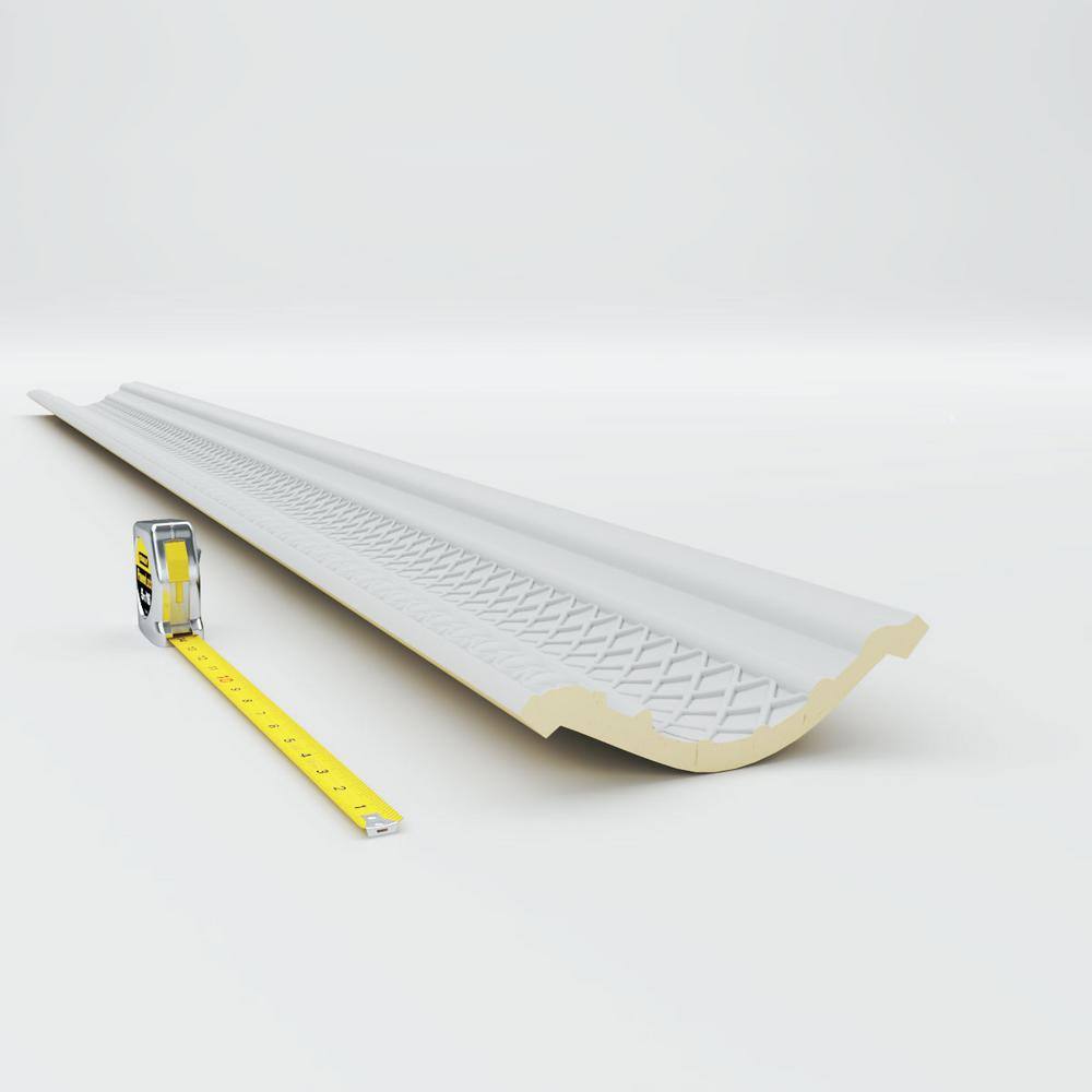Brightton White Polyurethane Decorative Crown Moulding