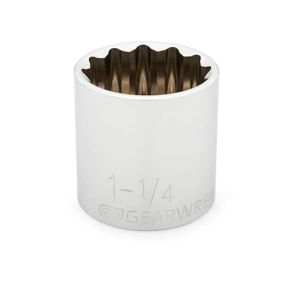 1/2 in. Drive SAE 1-1/4 in. 12-Point Standard Socket