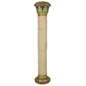 95.5 in. x 20.5 in. The Giant Columns of Luxor Wall Sculpture