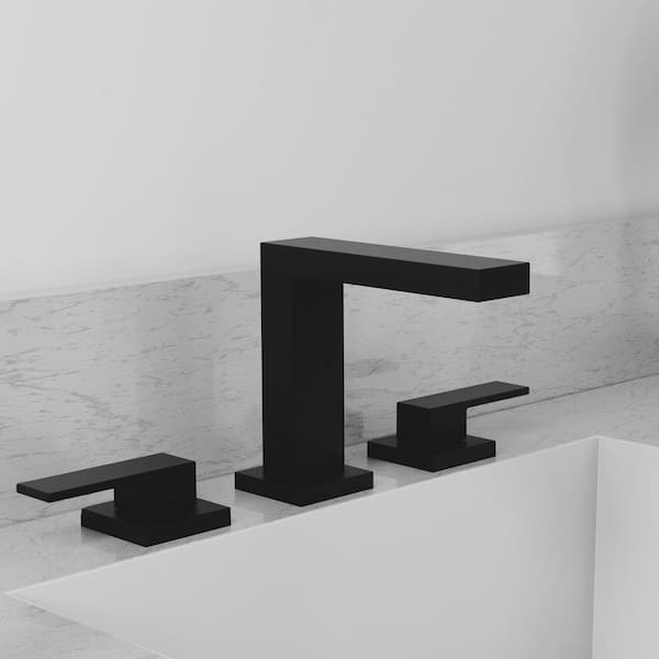 ZLINE Rubicon Modern Widespread Bath Faucet in Matte Black (RBCN3-BF-MB)