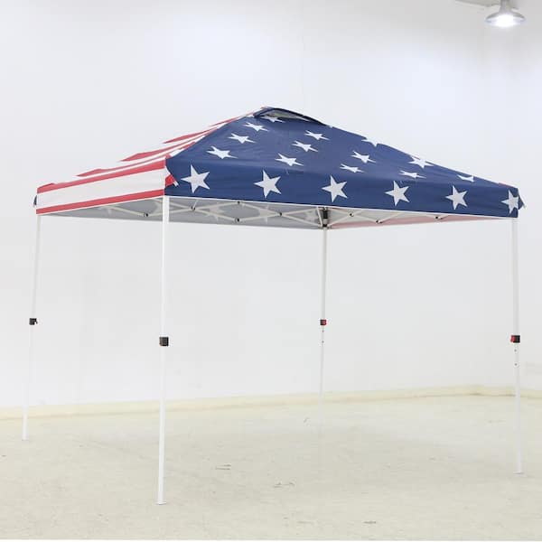 EAGLE PEAK 10 X 10 Ft Pop Up Canopy Tent Instant Outdoor Canopy