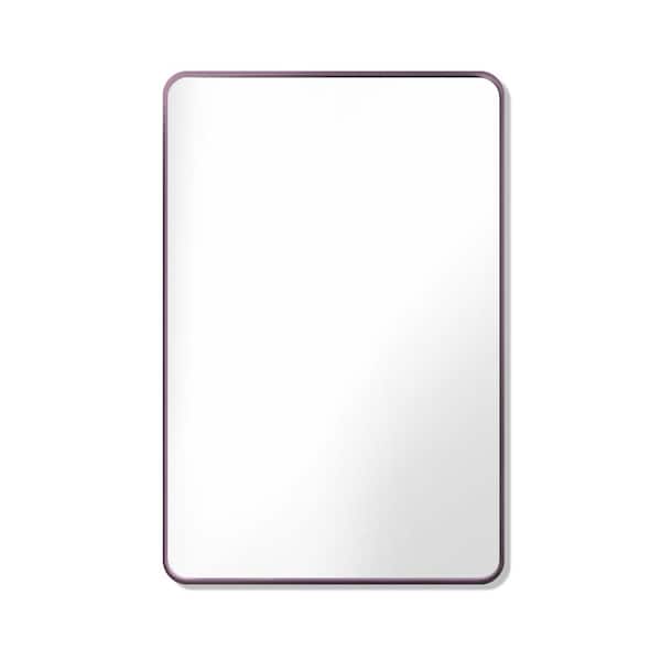 48 in. W x 36 in. H Rectangle Aluminum Alloy Framed Wall Bathroom Vanity Mirror in Oil Rubbed Bronze 48 in. W x 36 in. H Rectangle Aluminum Alloy Framed Wall Bathroom Vanity Mirror in Oil Rubbed Bronze