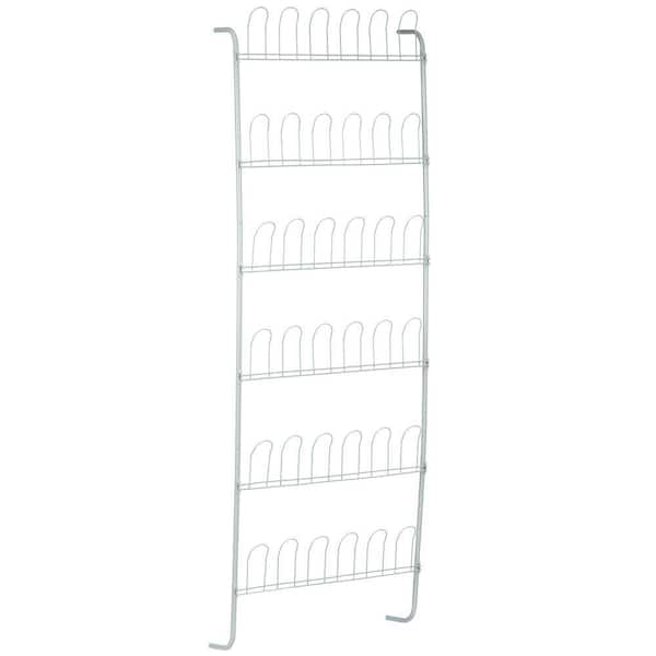 Honey-Can-Do 63 in. H 18-Pair white Steel Hanging Shoe Organizer