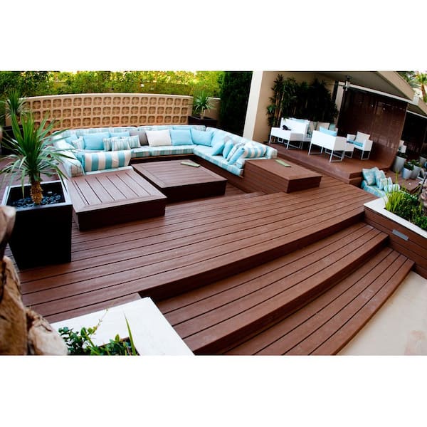 Trex Transcend 1 In X 5 5 In X 1 Ft Fire Pit Composite Decking Board Sample Model Fpt92000 543970200 The Home Depot