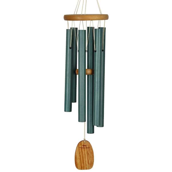 WOODSTOCK CHIMES Signature Collection, SeaScapes Chime, Medium 24 in. Seafoam Green Wind Chime