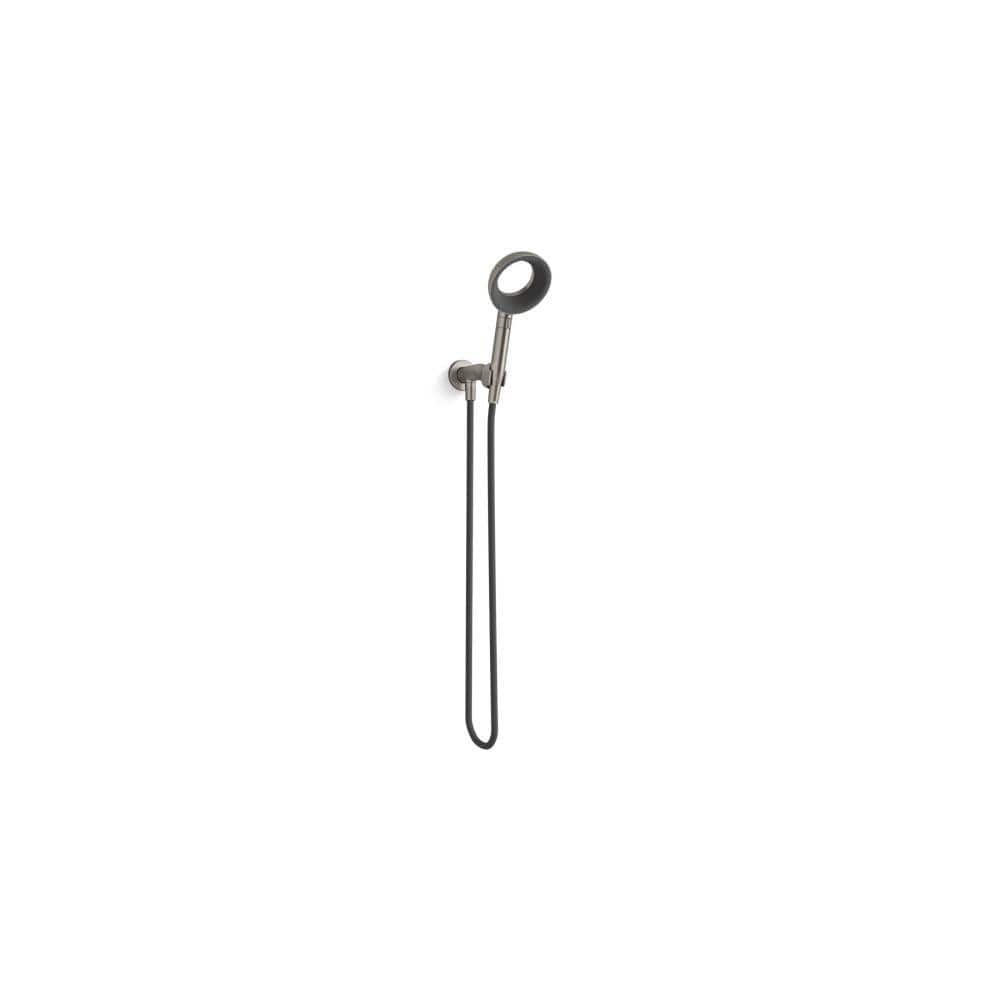 Statement VES 1-Spray Patterns with 1.5 GPM 6 in. Wall Mount Handheld Shower Head in Vibrant Brushed Nickel
