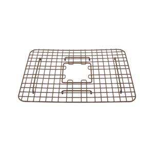 SinkSense Griffin 15 in. x 13 in. Vinyl Coated Steel Kitchen Sink Bottom Grid in Antique Brown