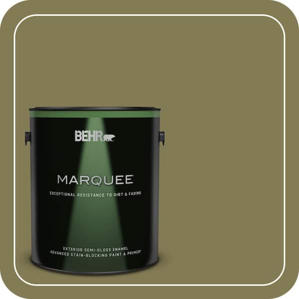 BEHR MARQUEE 1 gal. Home Decorators Collection #HDC-AC-16A Fern Grove Semi-Gloss Enamel Exterior Paint & Primer