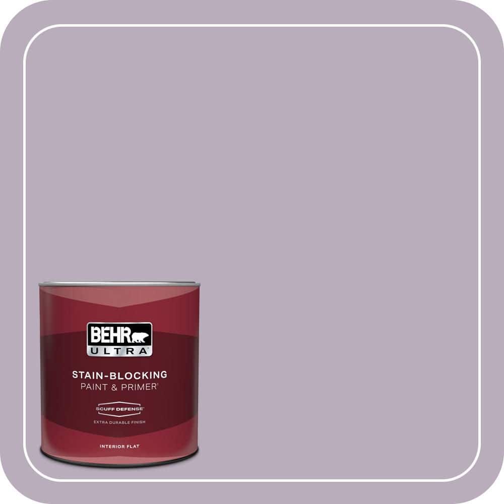 1 qt. Home Decorators Collection #HDC-SP14-12 Exclusive Violet Extra Durable Flat Interior Paint & Primer price history on PriceWatchPro