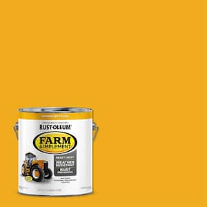 1 gal. Farm & Implement Caterpillar Yellow Gloss Enamel Paint (2-Pack)