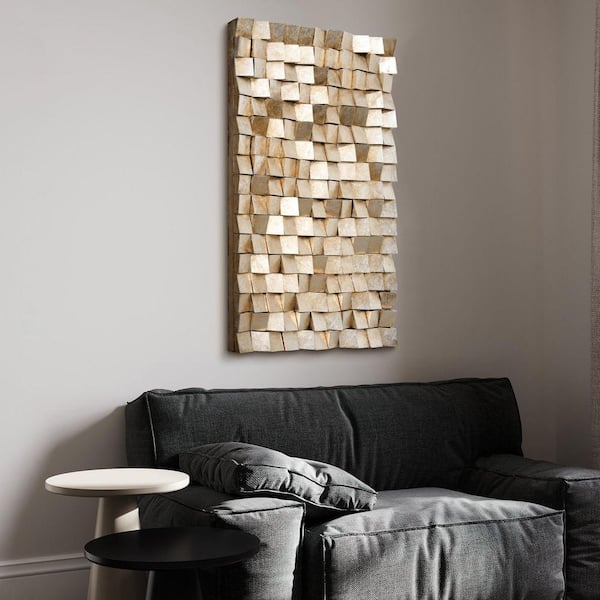 Empire Art Direct 48 in. x 30 in. Textured 1 Mixed Media Hand