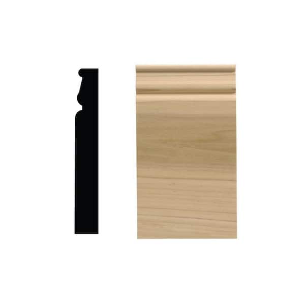 Ornamental Mouldings 13/16 in. x 2-3/4 in. x 5-3/4 in. White Hardwood Colonial Plinth Block