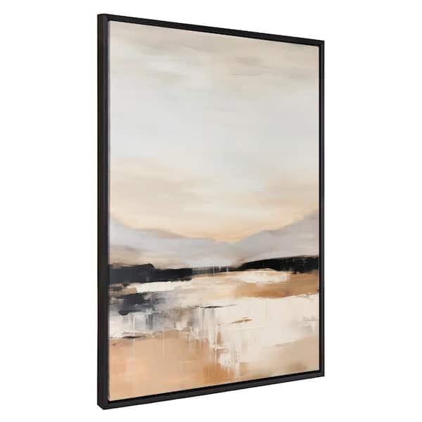 Kate and Laurel Sylvie Peaceful Landscape III Framed Canvas by Amy Lighthall Set of 1 Nature Art Print 31.49 in. x 42.00 in.