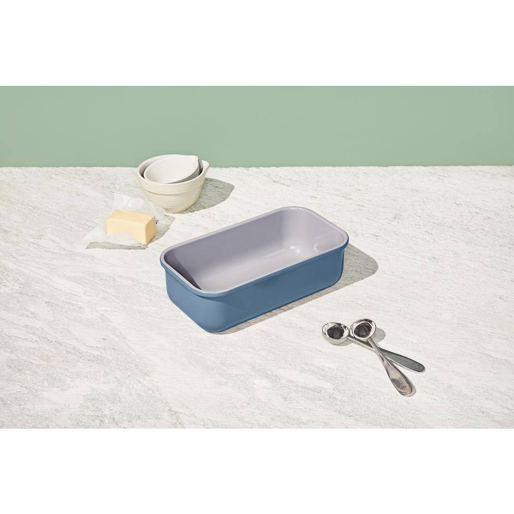 Slate Blue Non-Stick Ceramic 1 lb Loaf Pan