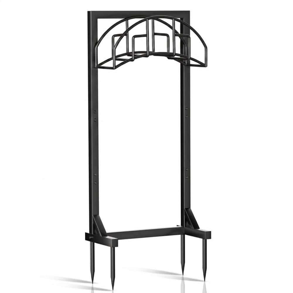 Detachable Freestanding Metal Garden Hose Holder Stand, Holds Up to 150 ft, 43.3 in Tall, for Outside Yard price history on PriceWatchPro