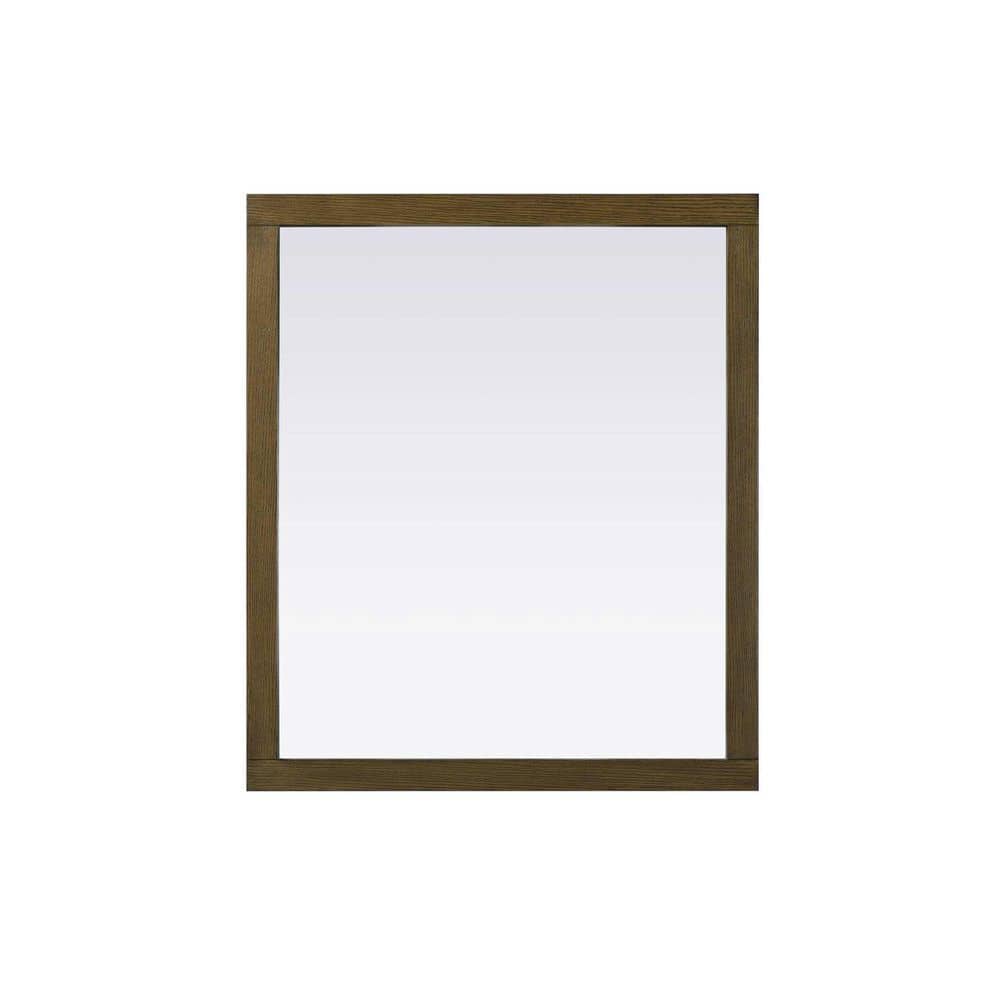 Hazel Oak 42 in. W x 36 in. H Transitional Rectangle Mirror price history on PriceWatchPro