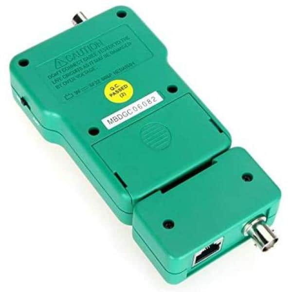 Good Connections Tester Per Cavi Di Rete Con Unità Remota | RJ45, RJ11, USB, BNC | Verifica Passaggio, Cortocircuito, Scambio Fili | Batteria 9V Non Inclusa - 3