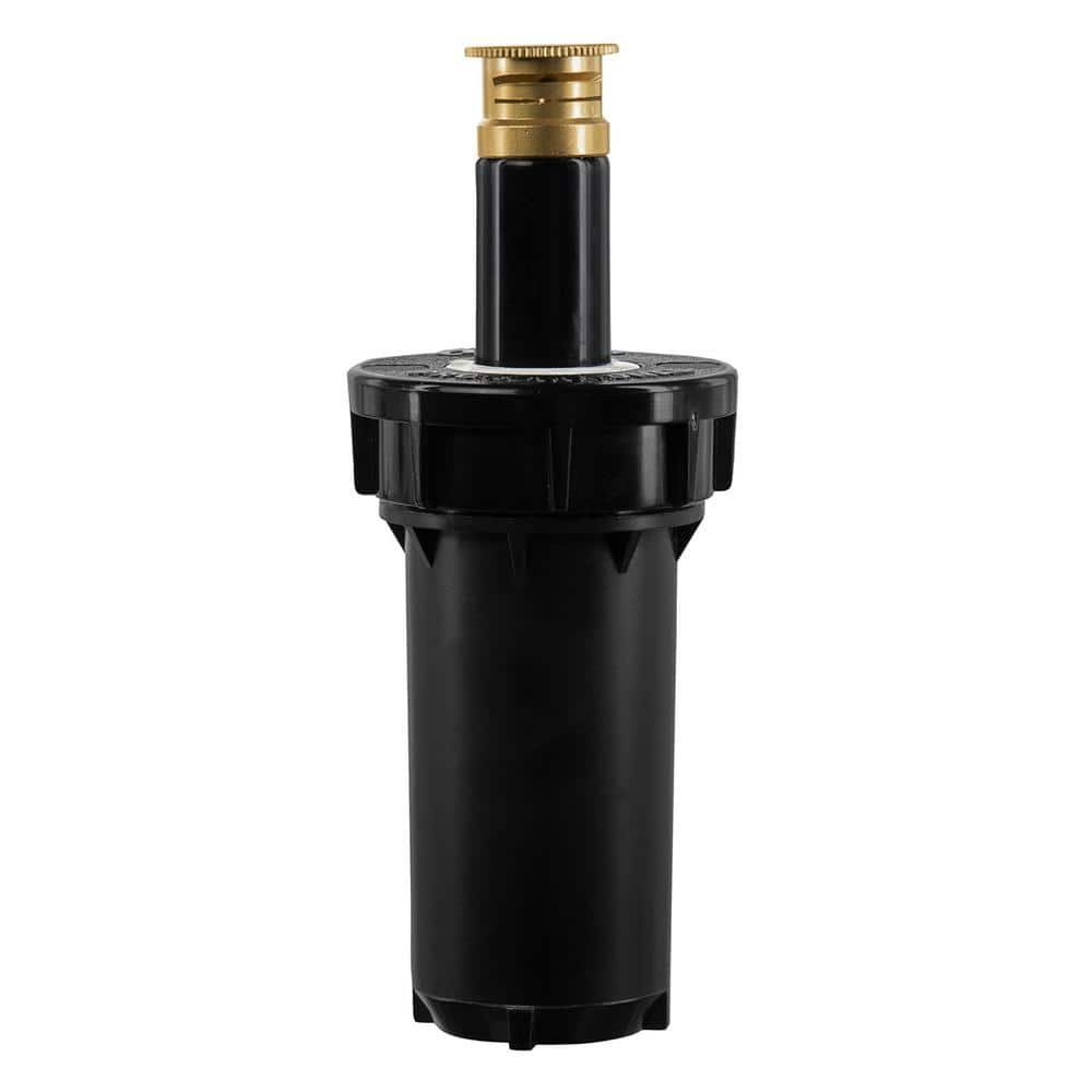 Orbit 2 In Pop Up Sprinkler Head With Brass Half Nozzle 54523 The   Blacks Orbit Fixed Head Sprinklers 54523 64 1000 